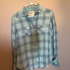 Two long sleeve AE shirts
